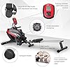 sportplus-Rowing-Machine-Computer-with-5-kHz-Pulse-Receiver-up-to-150-kg-User-Weight-Foldable-Tested-in-Accordance-with-EN-ISO-20957-1EN-957-7 SportPlus Rowing Machine for Home Use, Foldable, Magnetic Resistance with 8 Levels, Computer and Pulse Receiver, max…