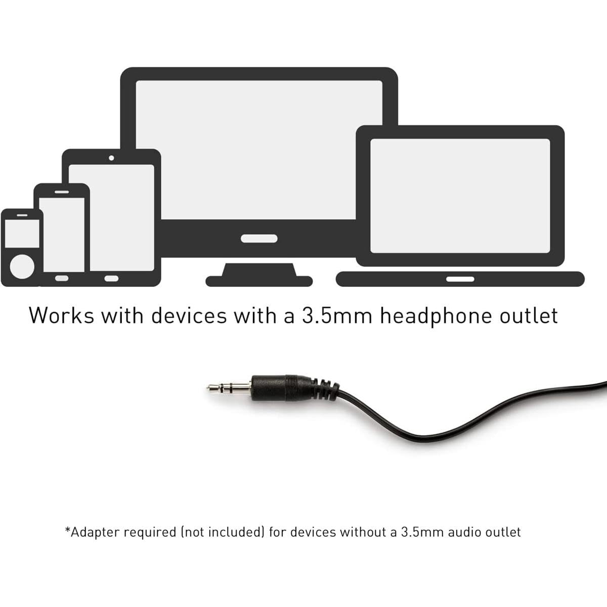 Panasonic Headphones, Lightweight Over the Ear Wired Headphones with Clear Sound and XBS for Extra Bass, Long Cord, 3.5mm Jack for Phones and Laptops – RP-HT161-K (Black)