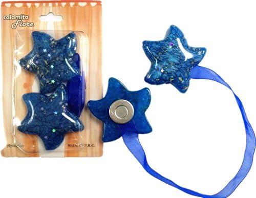 1 Pair Baby Kid Cartoon Star Holder Nursery Bedroom Curtain Tieback Buckle Hook blue Colors