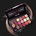 UCANBE 18 Colors Eyeshadow Makeup Palette Highly Pigmented Matte Shimmer Blending Eyes Shadow Cream Powder Daily Cosmetics Pallte (02)