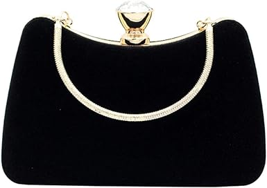 velvet clutch bag