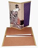 Set of 2 Japanese Rice Paper Wallet or Checkbook