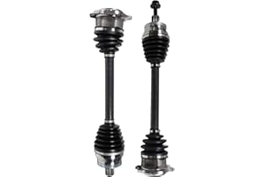 CAROCK CV Axle Front for 1998-2000 2002 2003 2004 2005 VW Passat, for 1996-1998 1999 2000-2002 Audi A4 S4 AT 1.8L 2.8L 4.0L, 2PCS FWD LH RH CV Axles Joint Shaft Assembly
