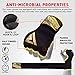 RDX Boxing Hand Wraps Inner Gloves Men Women, Quick 75cm Long Wrist Straps, Elasticated Padded Fist Under Mitts Protection, Muay Thai MMA Kickboxing Martial Arts Punching Speed Bag Training Bandages