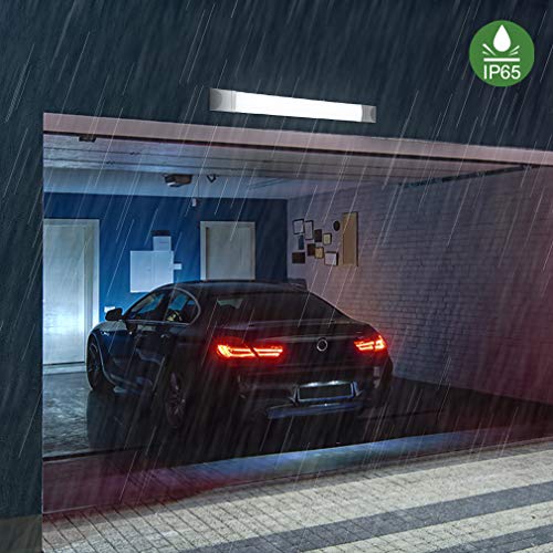 Anten LED Feuchtraumleuchte Flache (3CM Höhe) 60CM 18W Neutralweiß 4000K, Led Röhre Reihenschaltung Werkstattlampe IP65… – Bild 7