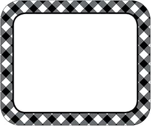 Schoolgirl Style Woodland Whimsy Black White Gingham Name s Ralbusky Melanie Amazon Com Office Products