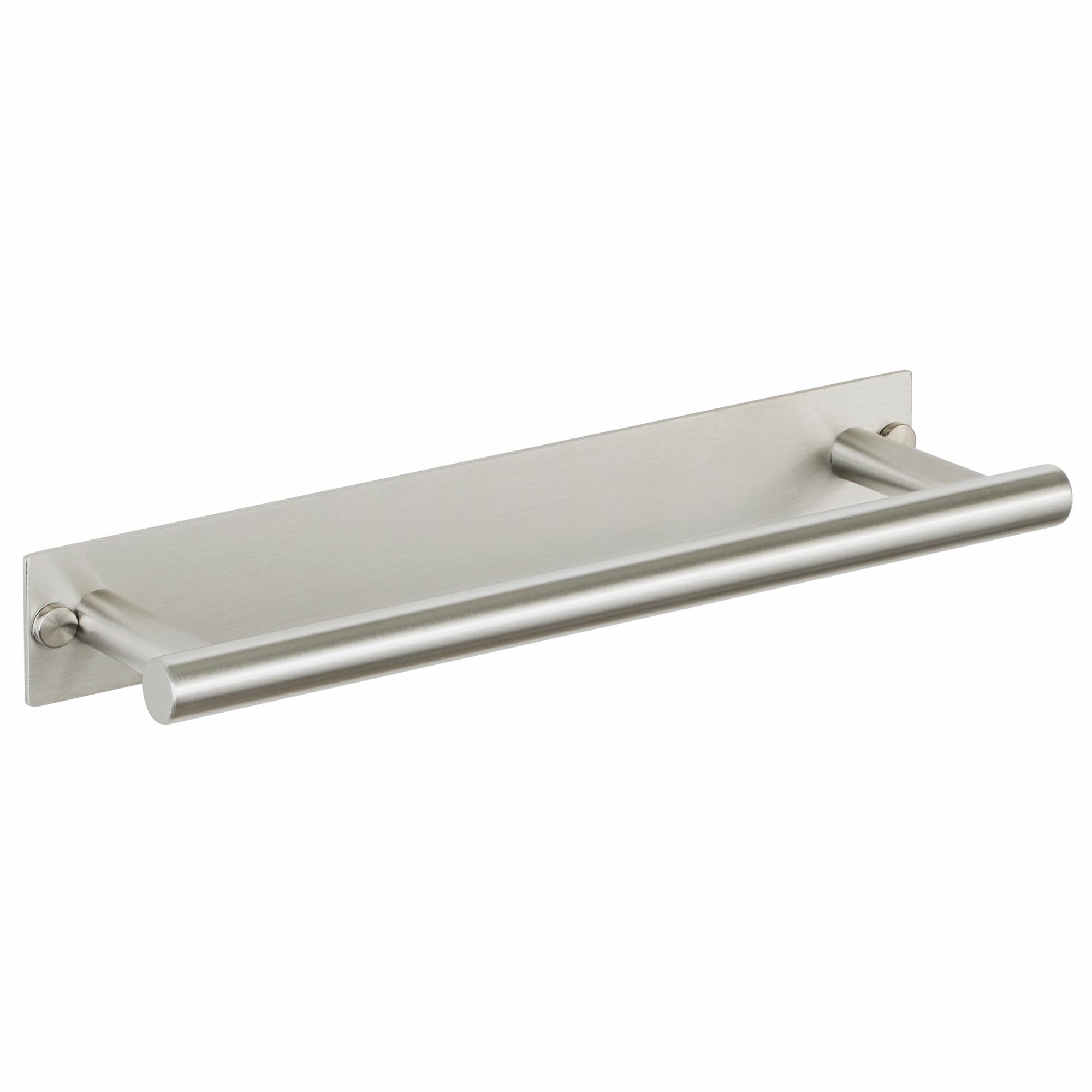 Photo 1 of Alise Bath Towel Bars, 12 Inch Towel Hanger Towel Racks for Bathroom, SUS304 Stainless Steel Hand Towel Holder, Wall Mount with Self-Adhesive or Drilling, Nickel