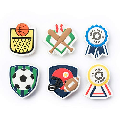 Kudo Banz Sports Kudo Collection - Includes 6 Kudo Charms (2 Magical Kudos!) for Your Kudo Banz. Adorable Accessory to the Kudo Banz Starter Kit - Turn Good Behavior into Positive Habits. Ages 3+