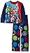 Marvel Big Boys' Universe 2-Piece Fleece Pajama Set, Blue, 8