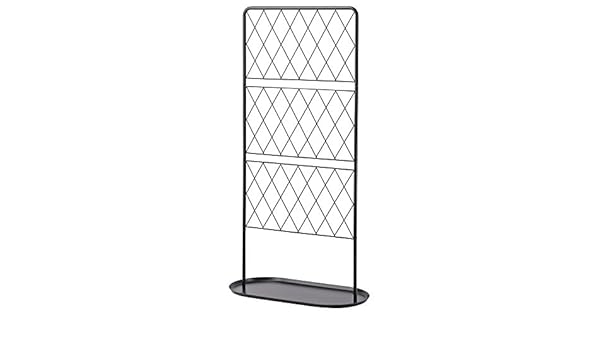 Ikea enrejado con base Rank ayuda para ventana metal negro: Amazon ...