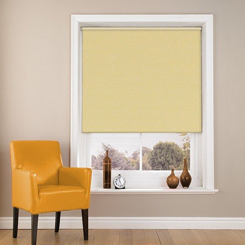 Yellow Roller blinds Buttercup Roller Blind Amazon.co.uk Kitchen & Home