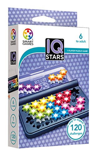 SmartGames IQ Stars, The Entry-Level IQ Game, a Travel Game for Kids and Adults, a Cognitive Skill-B - //coolthings.us