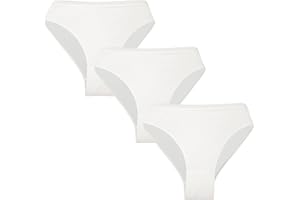 FEOYA Girls Dance Briefs Ballet Panties No Show Seamless 3 Pack High Cut Profession Ballerina Gymnastics Underwear