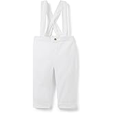 Janie and Jack Baby-Boys Linen Suspender Pants (Infant)