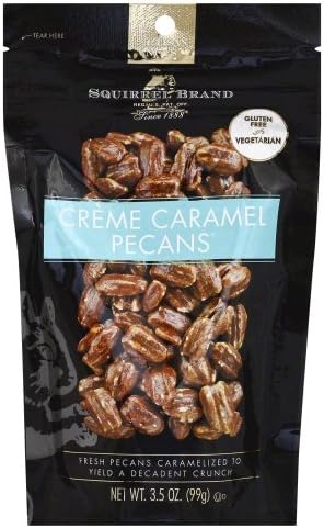 SQUIRREL BRAND NUT PECAN CRM CARAMEL-3.5 OZ -Pack of 6