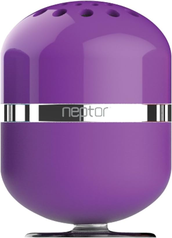 Neptor NPSP01-PU Interactive Touch Play Wireless Portable Bluetooth Speaker with Rechargeable Battery with Built-in Mic/Speakerphone/Hands-Free Calling