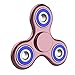 The Anti-Anxiety 360 Spinner Helps Focusing Fidget Toy [3D Figit] Tri-Spinner EDC Focus Toy for Kids & Adults - Best Stress Reducer Relieves ADHD Anxiety Boredom Metal Bearing (Pink)