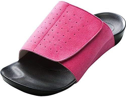 Amazon Akaishi アーチフィッター室内履き 601 ローズ Mサイズ Akaishi リハビリ靴 介護靴