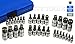 J&R Quality Tools Hex Allen Bit Socket Set, SAE and Metric, S2 Steel |32-Piece Set