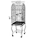ZENY 63.5″ Large Bird Cage Dome Open Top Parrot Cockatiel Sun Parakeet Green-Cheek Conure Cage with Detachable Rolling Standthumb 4