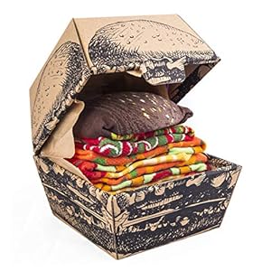 Rainbow Socks – Damen Herren Lustige Vegan Hamburger Socken Box – 2 Paar