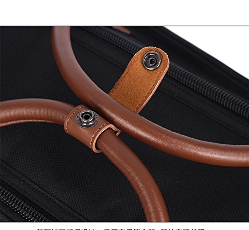 Jinchuan Deluxe French Horn Gig Bag Case Light Weight High Density Foam Padding E-6A Black