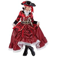 Teetot Red Pirate Princess Girl