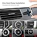 FLOVEME Magnetic Car Phone Holder, Portable Car Holder with Air Vent 360° Rotation Magnet for iPhone and Other Smartphones, 5 Metal Plates