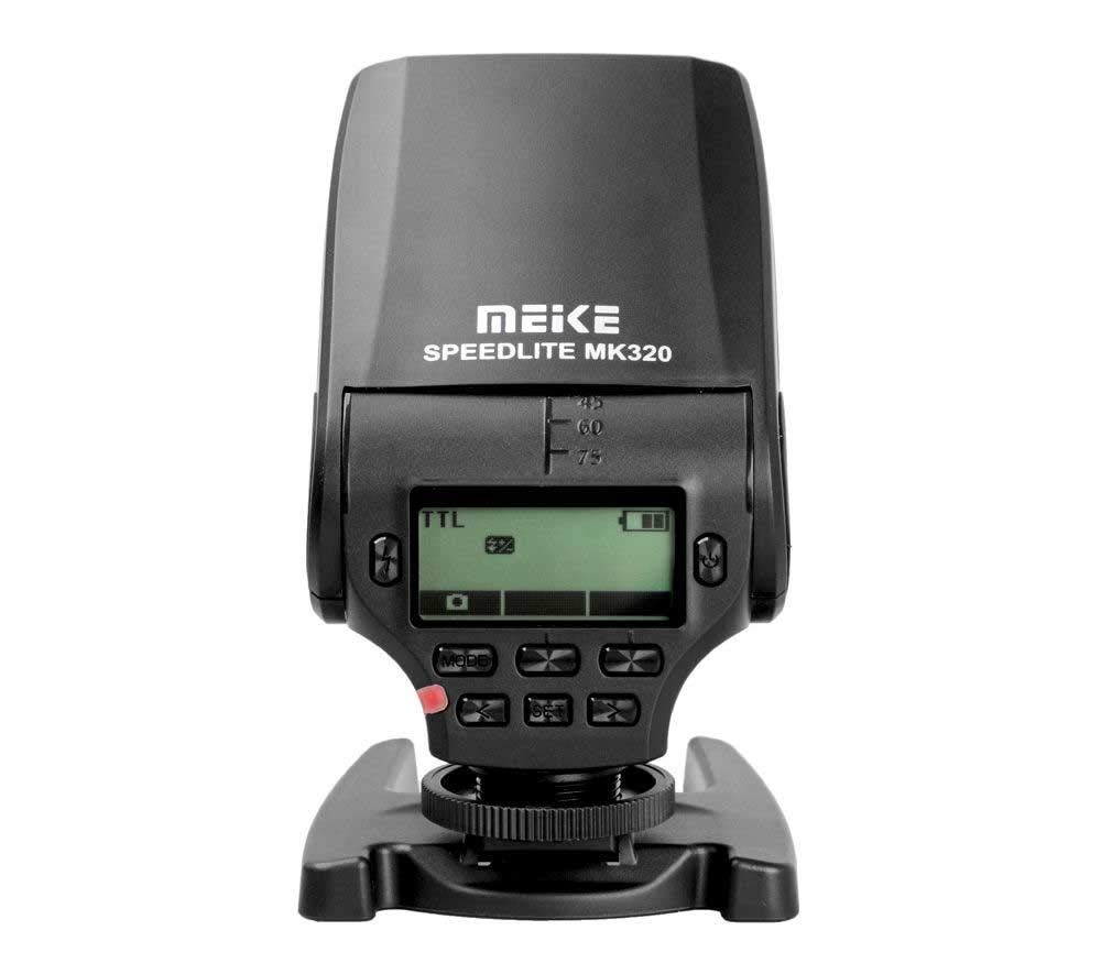 Camera Flash Unit MK-320S Speedlite TTL Flash Compatible with Sony Multi Interface Shoe