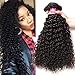 Jolia 8A Brazilian Curly Hair Weave 3 bundles a lot Thick Remy Human Hair Weft Non Chemical Process Natural Color 14 16 18 inch