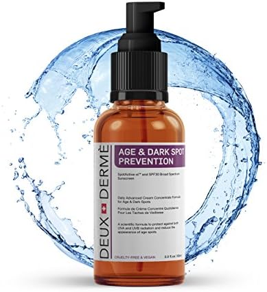 Deux DermeAge & Dark Spot Prevention, With Vitamin E, Peptides & SPF 30