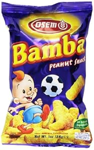Image of Bamba Peanut Butter Snacks All Natural Peanut Butter Corn Puff Snack (Pack of 24 1oz Bags)