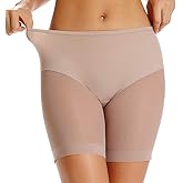 WOWENY Anti Chafing Slip Shorts for Under Dresses Underwear for Women Thigh Bands