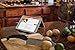 Natural Walnut Wood iPad and Cook Book Stand | Multi-Angle for iPhone, iPad Air/Pro, Surface Pro, Samsung Galaxy/Note, Google Nexus/Pixel, HTC, LG, Nokia, OnePlus, Kindle, E-Readers