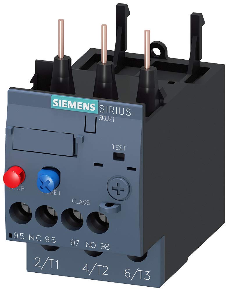 Siemens Sirius 3RU21261GB0 Thermal Overload Relay, 4.5 to 6.3A Range