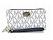 Michael Kors Jet Set Item Large Coin Multifunction Wristlet Phone Case, Navy/White