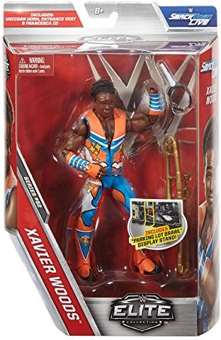 wwe xavier woods action figure