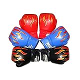 Kid Boxing Gloves Child Punching Gloves Punch Bag Fight Sparring Training, 6oz for 3 to 10 YR
