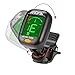 Chromatic Tuner, Meeland Mini Clip-on Guitar Tuner for Guitar/Bass/Ukulele and Violin/Anti-Interference Color LCD Display/Battery Included/Auto Power Off