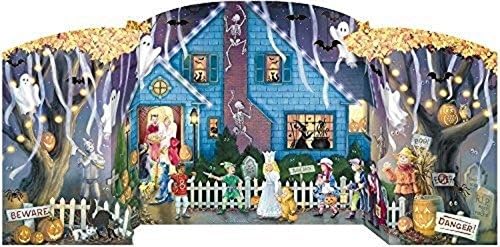 Ghostly Gathering Countdown to Halloween Calendar 18" x 8 3/4"