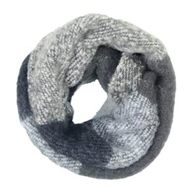 Women's Warm Fuzzy Plaid Infinity Scarf