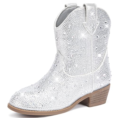 Motasha Girls Cowboy Boots