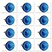 Turquoise Bubbles Glass Drawer Pull, Cabinet Pulls, Dresser Knobs - Pack of 12
