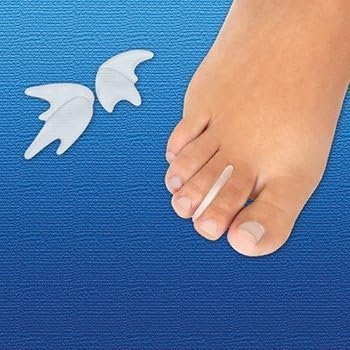Silipos #6511 Antibacterial Formula Gel Toe Separators- Small 6PK by Silipos