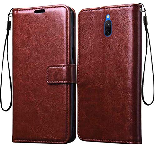 RR Sales™ Premium Leather Finish Inside TPU with Card Pockets Wallet Stand Shock Proof Magnetic Closure 360 Degree Compl