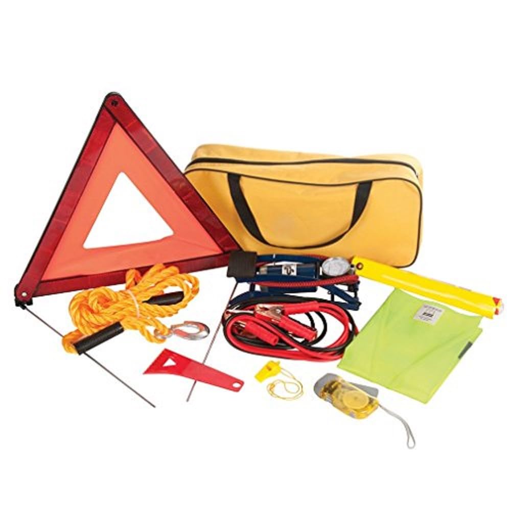 Silverline Car Emergency Kit 9pce (933429)