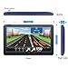 Prymax 7 Inch GPS Navigation for Car, Car GPS Navigation System with Touch Screen/ 8GB Memory/Lifetime Map Update/Driving Alarm/Voice Steering