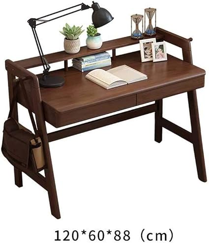 B Cd Bureau Pratique Bureau En Bois Massif Bureau En Bois Massif Bureau Etudiant Bureau Nordique Ordinateur Nordique Bureau Bureau Durable B 120 60 88cm Amazon Fr Sports Et Loisirs