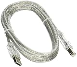 QVS 6-Feet USB 2.0 Translucent Lighted Cable with Purple LEDs (CC2209C-06PRL)