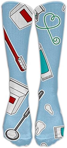 WANGZII Casual Colourfu Cotton Dental Stockings For Woman